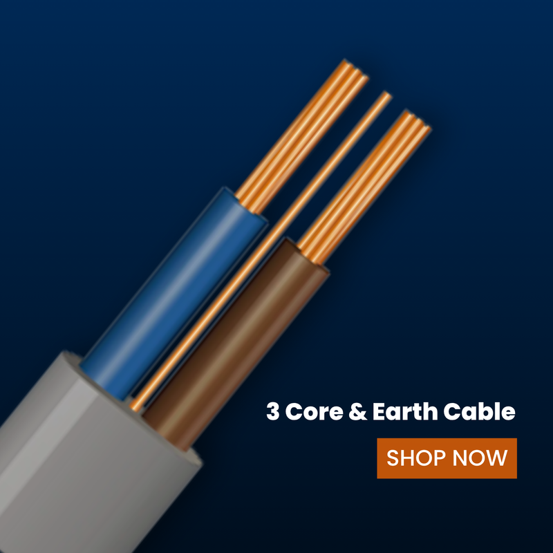 3 Core And Earth Cable - Switch Electrical 