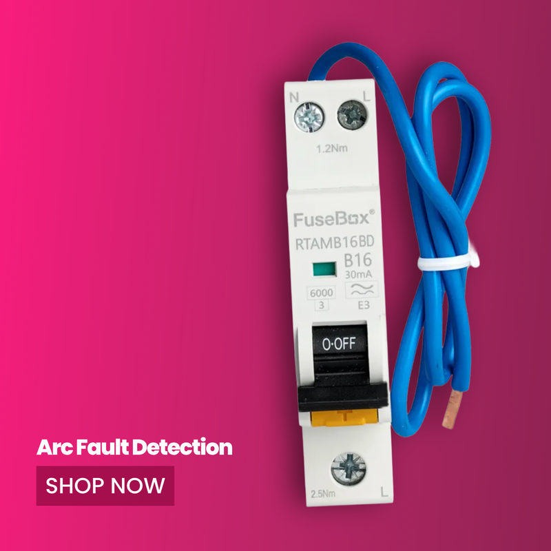 Arc fault detection devices AFDD mini RCBO for electrical fire protection