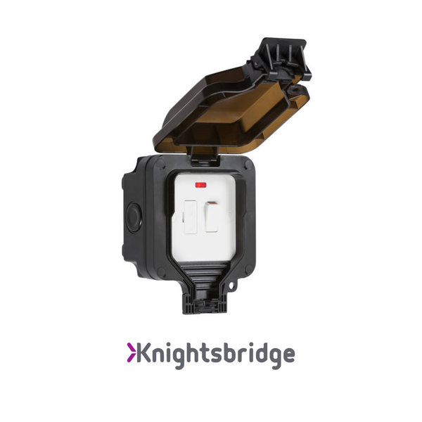 Knightsbridge | OP63N | 13A Switched Fused Spur Unit with Neon