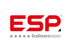 Red ESP logo with 'Scolmore GROUP' text on a white background