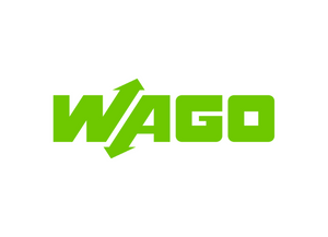 Green WAGO logo on a white background