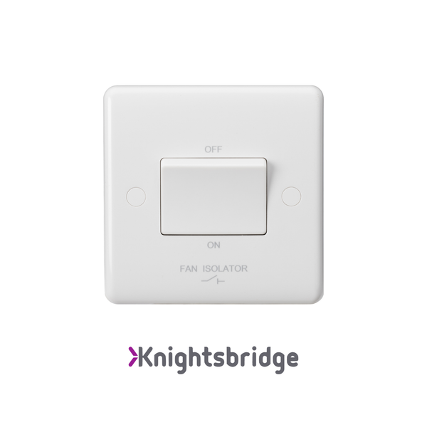 White switch with 'Knightsbridge' branding on a white background