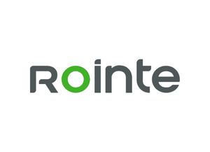 Rointe logo with 'R' in green and 'ointe' in gray on a white background