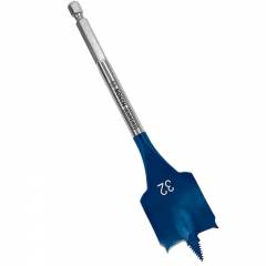 Bosch 2608900326 SelfCut Speed Flat Drill Bit with Hex Shank 32 x 152mm