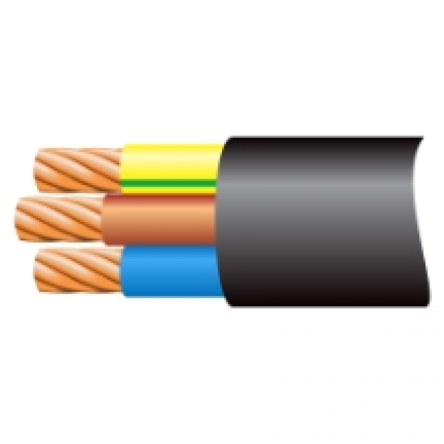 0.75MM 3183TRS  3 CORE TRS BLACK 100M