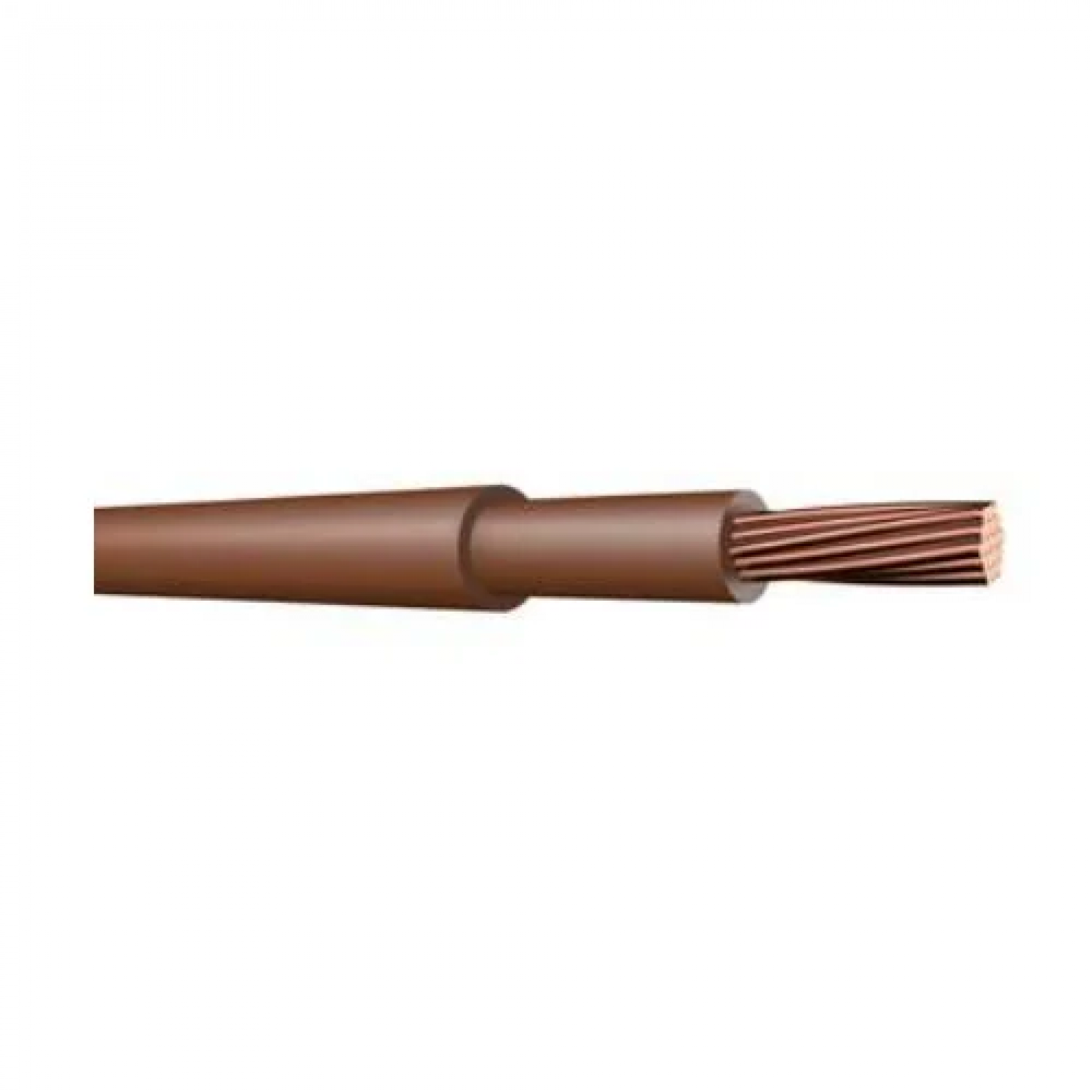 25MM FLEXITAIL BROWN/BROWN PER M