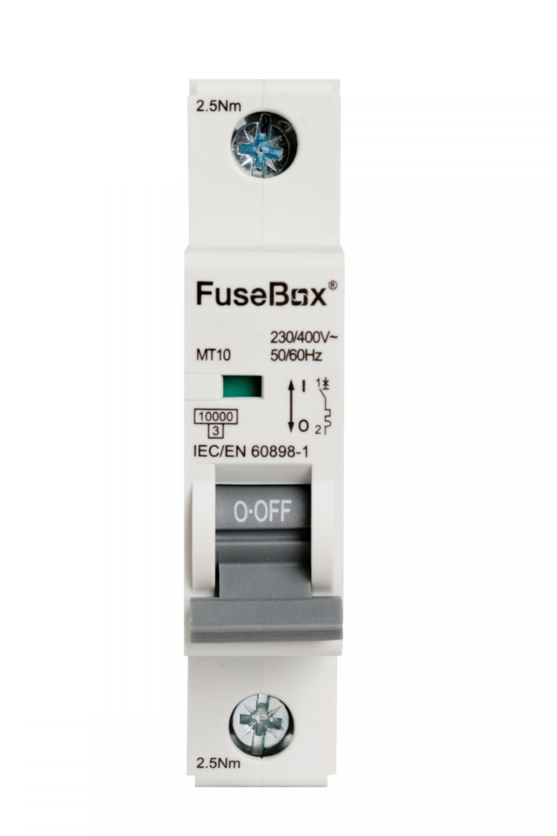 FuseBox MT10C201 20A 10kA C Type Single Pole MCB