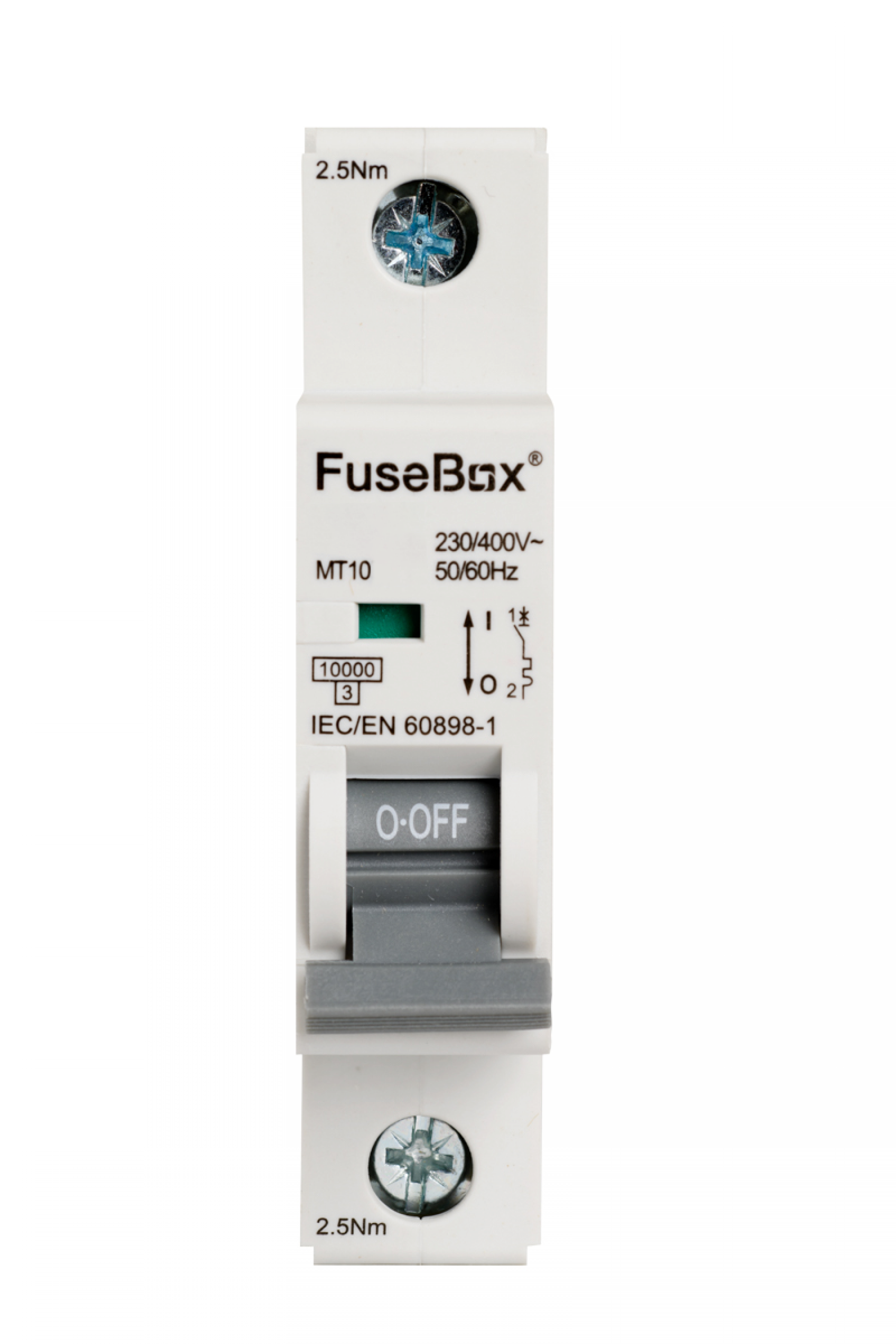 FuseBox MT10B201 20A 10kA B Type Single Pole MCB