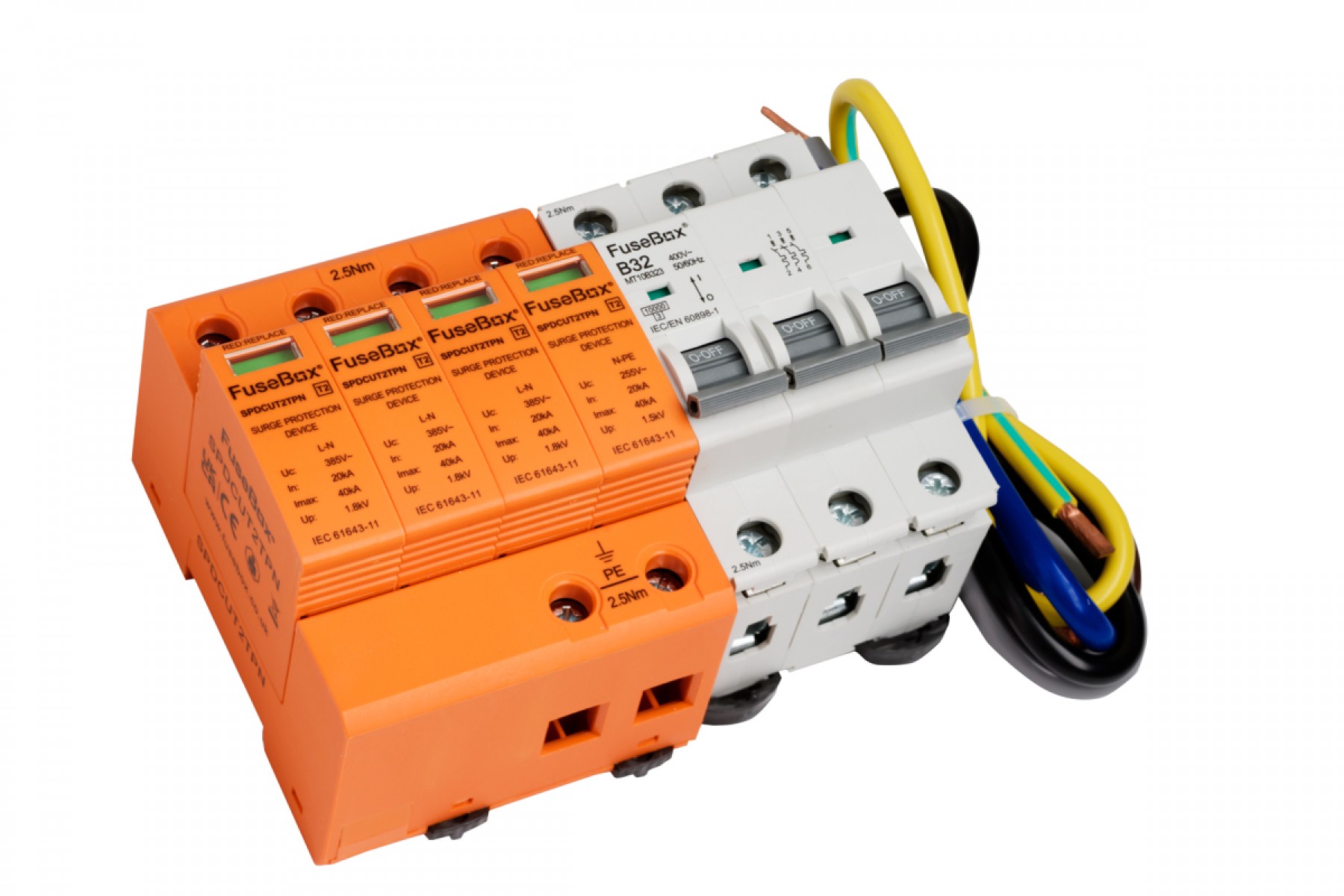 FuseBox SPDCUKITT2TPN Type 2 TP&N SPD Kit