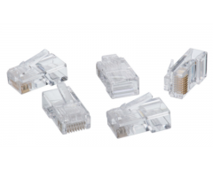 IDEAL CAT5E RJ-45 8P8C MODULAR PLUGS (PACK 25)