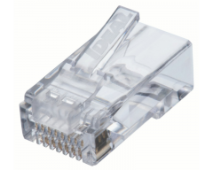 IDEAL CAT6 FEED-THRU MODULAR PLUGS (PACK 25)