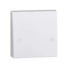 MLA SN8340 45A COOKER CONNECTION PLATE WHITE | SQUARE